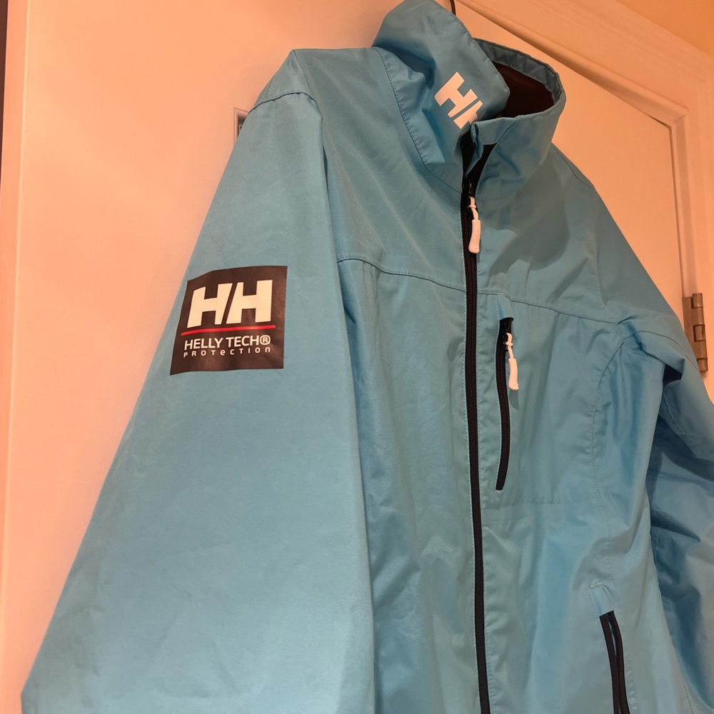 Helly Hansen Bright Blue Crew Jacket - image 2
